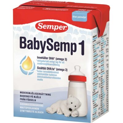 BabySemp1 äidinmaidonkorvike maitopohjainen syntymästä alkaen 200ml