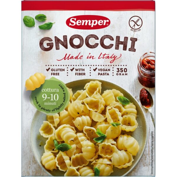 Semper Gluteeniton Gnocchi pasta 350g