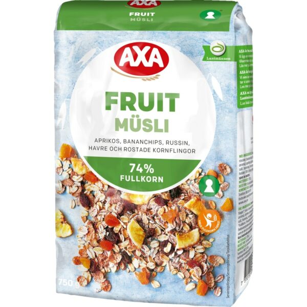 AXA Fruit mysli 750g hedelmä