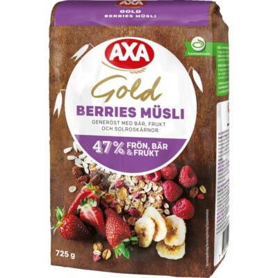 AXA Gold Mysli Berries 725g