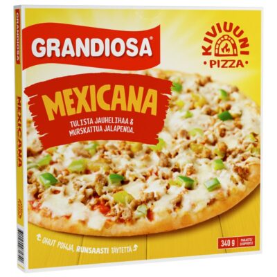 Grandiosa pizza Mexicana 340g kiviuunipizza pakaste