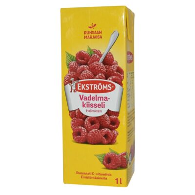 Ekströms Extra Prima vadelmakiisseli 1l