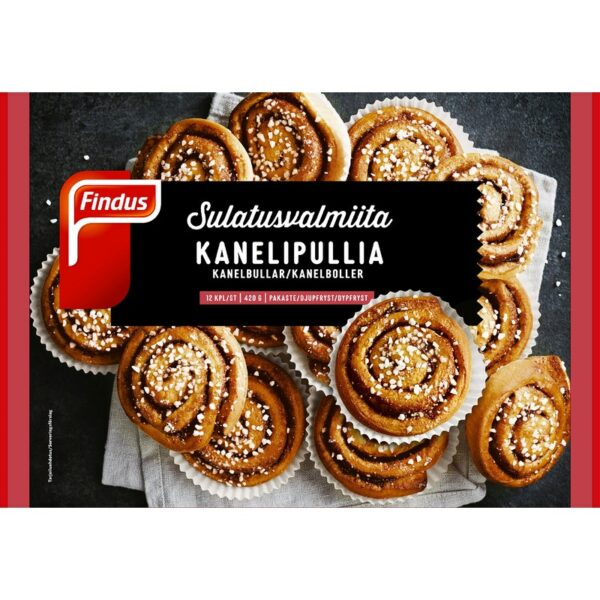 Findus Kanelipullia 420g kypsä pakaste