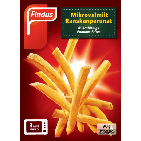 Findus Mikrovalmiit Ranskanperunat 2 x 90 g