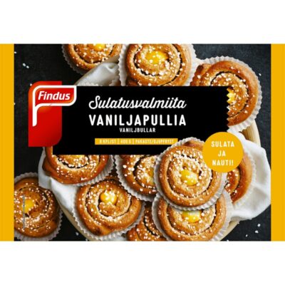 Findus Vaniljapullia 400 g kypsä pakaste