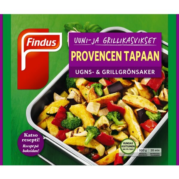 Findus Uuni&grillikasvs 500g Provence