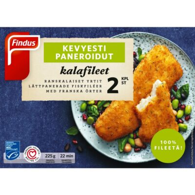 Findus yrttipaneroitu kalafile MSC 225g pakaste