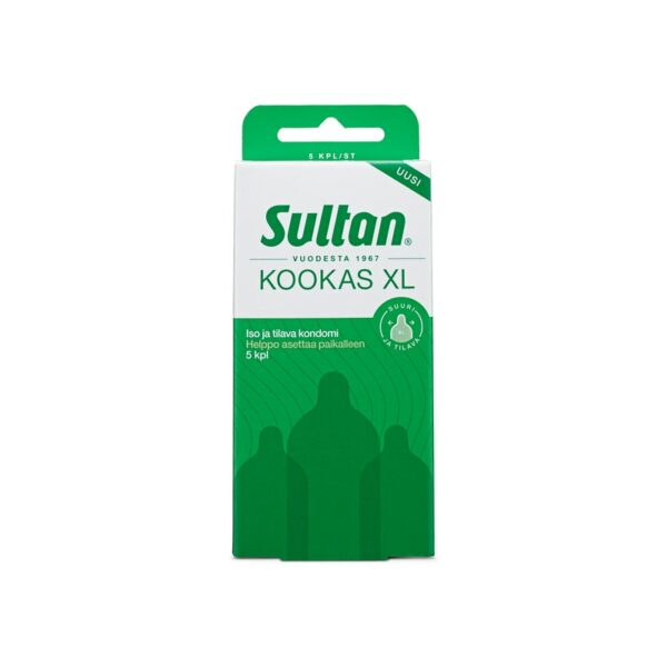 Sultan kondomi 5kpl kookas XL
