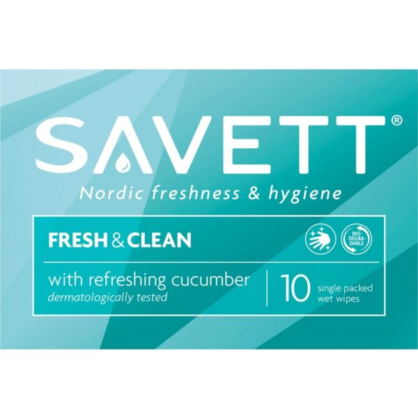 Savett fresh kosteuspyyhe 10kpl