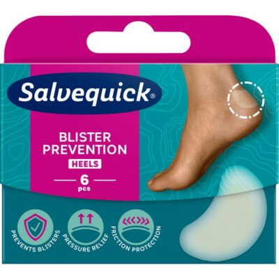 Salvequick rakkolaastari 6kpl Foot Care Heels