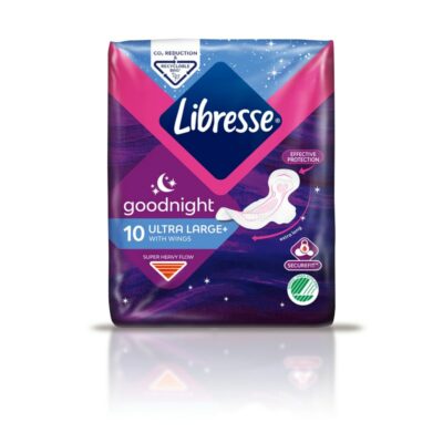 Libresse yöside Ultra Goodnight Wing 10 kpl