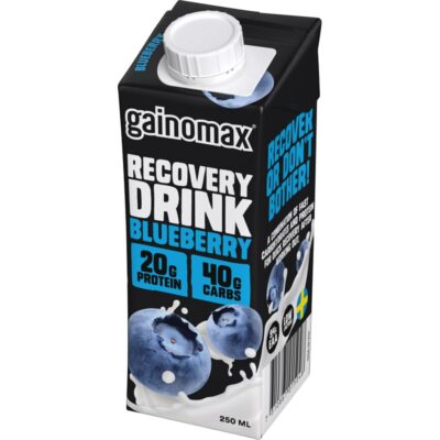 Gainomax Recovery 250ml mustikka palautumisjuoma