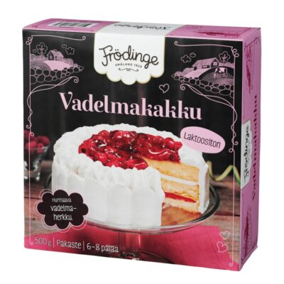 Frödinge vadelmakakku 500g lakton