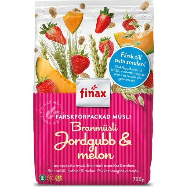 Finax Mysli Mansikka-Meloni 650g