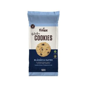 Finax mustikka & kaurakeksi 150g glton