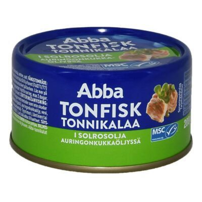 Abba tonnikalaa 200/150g öljyssä MSC