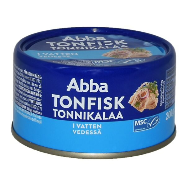 Abba tonnikalaa 200/150g  vedessä MSC