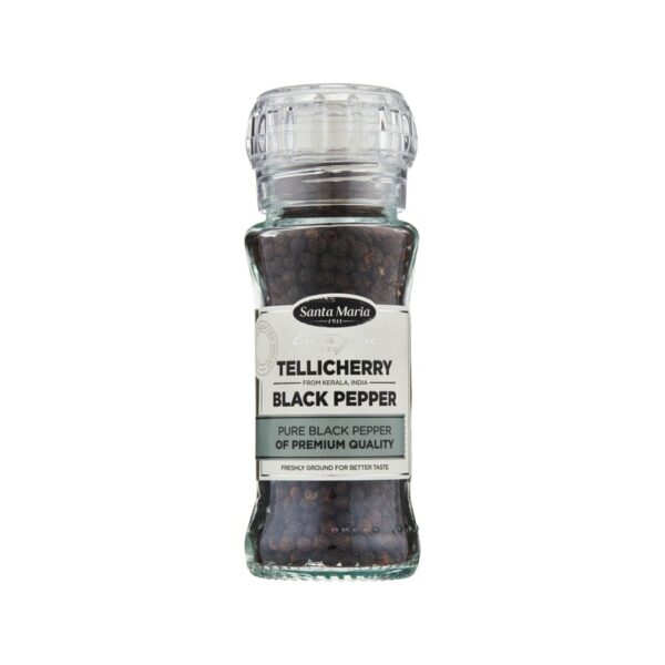 Santa Maria Tellicherry Pepper mustapippuri  70g mylly