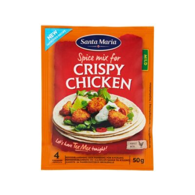 Santa Maria Crispy Chicken Spice Mix Mausteseos kanalle 50g