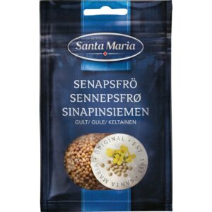 Santa Maria Sinapinsiemen Keltainen, pussi 28g