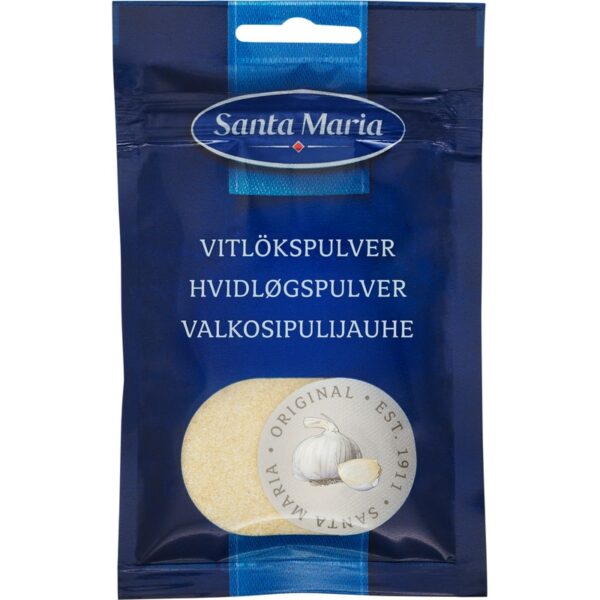 Santa Maria valkosipulijauhe 28g