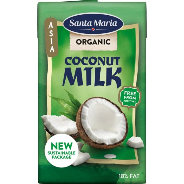 Santa Maria Coconut Milk Organic Kookomaito Luomu 250ml
