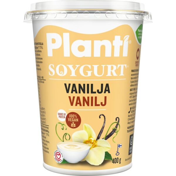 Planti soygurt 400g vanilja