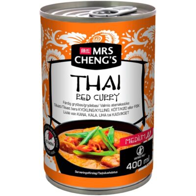 Mrs Chengs ateriakastike 400ml Thai Red