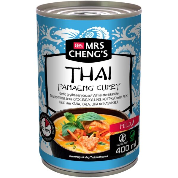 Mrs Chengs ateriakast 400ml Thai Panaeng