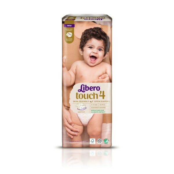 Libero Touch teippivaippa 46kpl 7-11kg koko 4