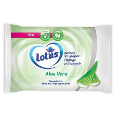 Lotus kostea wc-paperi 42kpl Aloe Vera