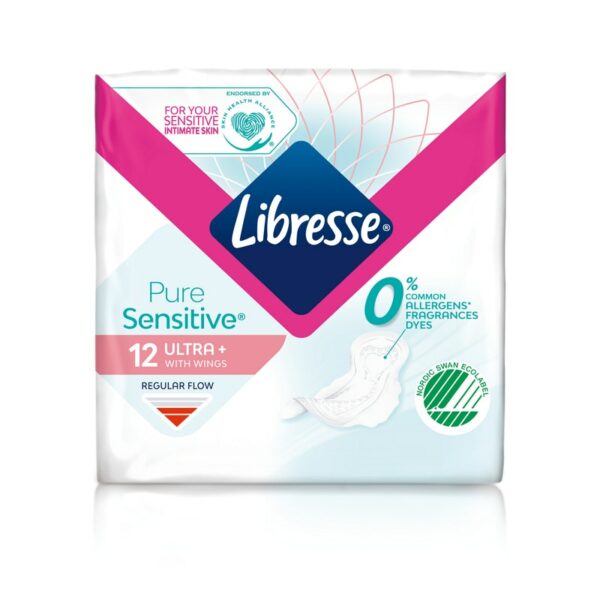 Libresse side 12kpl Ultra Norm Pure Sensitive with wings