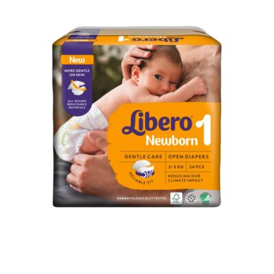 Libero Newborn teippivaippa 24kpl koko 1 2-5kg