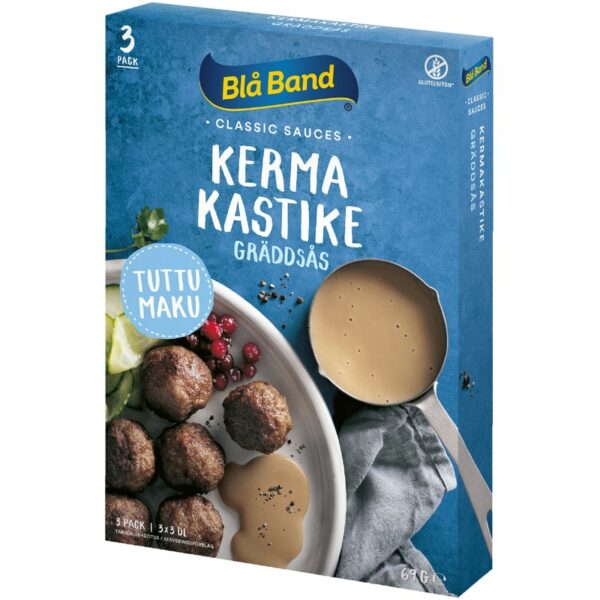 Blå Band Gluteeniton Kermakastike 3x23g