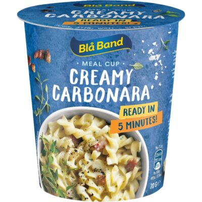 Blå Band Meal Cup Creamy Carbonara pasta-ateria 70g