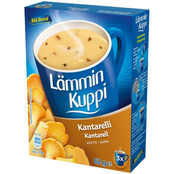 Blå Band Lämmin Kuppi Kantarellikeitto 3x20g