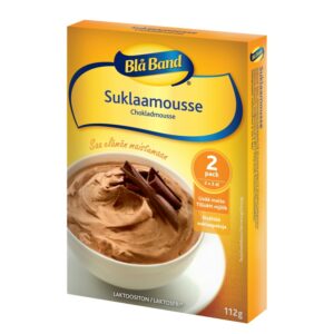Blå Band laktoositon Suklaamousse 2x56g