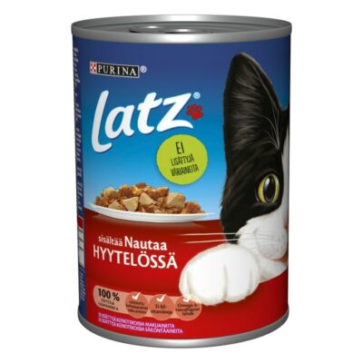 Latz Lihaa Hyytelössä 400g kissanruoka