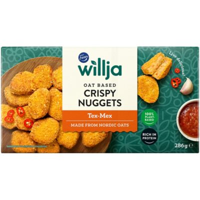 Fazer Willja Crispy Nuggets Tex-Mex 286 g vegaaninen kasvisnuggetti