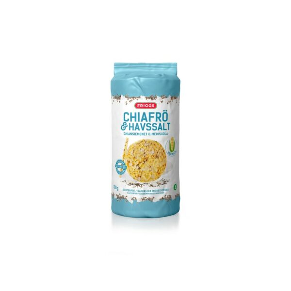 Friggs maissikakku 130g chiasiemen & merisuola