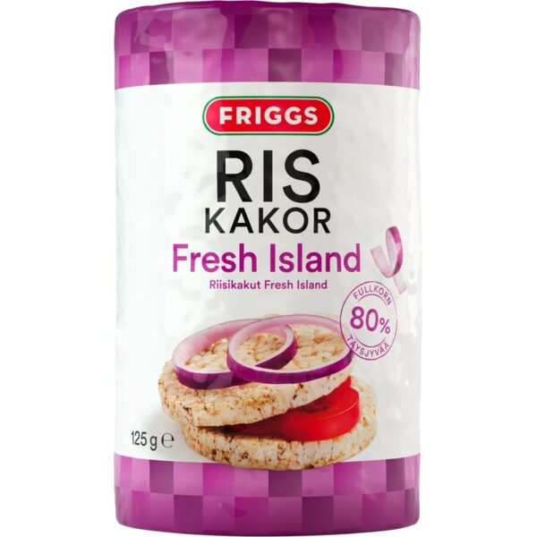 Friggs Riisikakku Fresh Island 125g