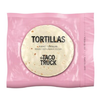 El Taco Truck Vehnätortilla 320g