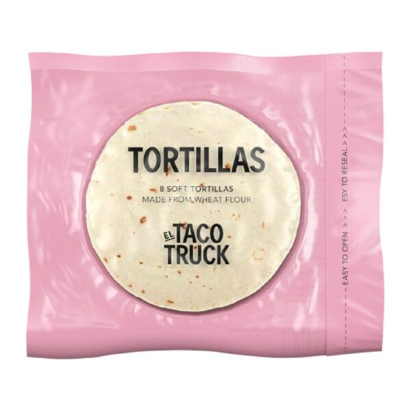 El Taco Truck Vehnätortilla 320g