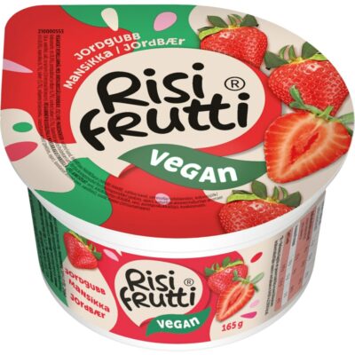 Risifrutti vegaaninen riisivälipala 165g mansikka