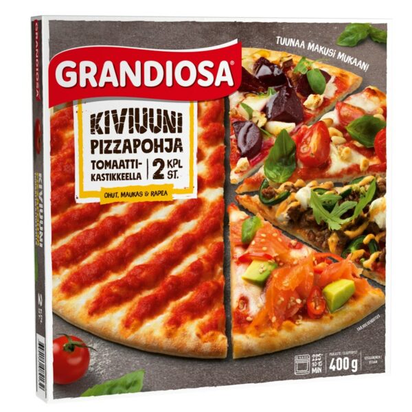 Grandiosa pizzapohja 2x200g pakaste