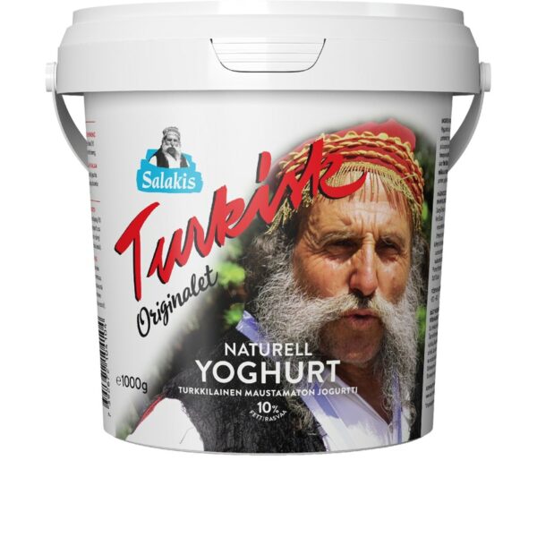 Salakis turkkilainen maustamaton jogurtti 10% 1000g