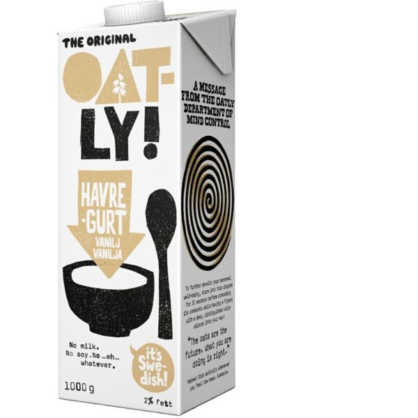 Oatly havregurt 1kg vanilja
