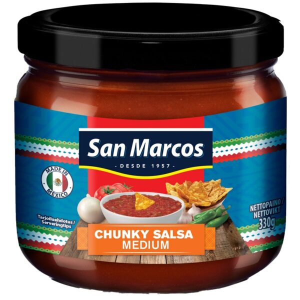 San Marcos Chunky Salsa 330g medium