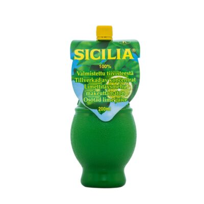 Sicilia limettimehu 200ml makeuttamaton