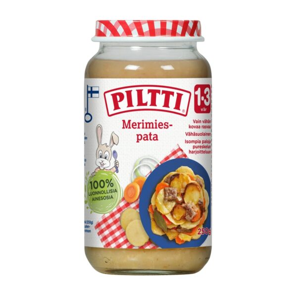 Piltti Merimiespataa 250g 1-3v